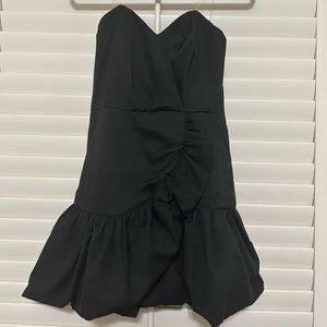 Do+Be Black strapless dress